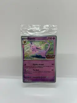 Espeon 086/197 Obsidian Flames Stamped Promo Sealed Pokemon - Image 1