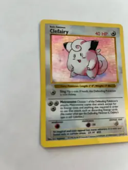 Clefairy 005/102 Base Set (Shadowless) Holo Pokemon TCG NM - Image 4