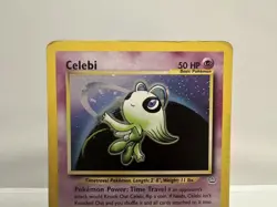 Celebi 3/64 Neo Revelation Unlimited Pokemon TCG Holo Rare - HP - Image 2