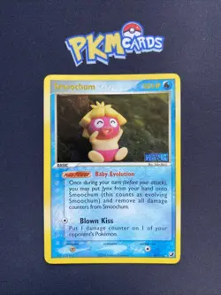 Pokemon TCG Smoochum Unseen Forces 31/115 Reverse Holo Rare LP. - Image 1