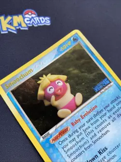 Pokemon TCG Smoochum Unseen Forces 31/115 Reverse Holo Rare LP. - Image 3