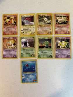 96 Card Pokemon TCG Lot - Base Set, Gym Heroes, Fossil, Jungle W/ Holos & 1st Ed - Image 4