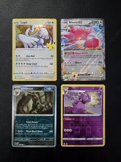 Pokemon Card Lot (4) - Lugia, Blissey ex, Umbreon, Granbull - Holo / NM-Mint! - Image 1