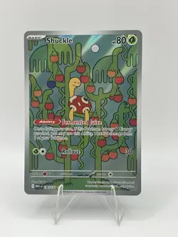 Pokemon TCG Shuckle Illustration Rare Mega Evolution Card - Image 1
