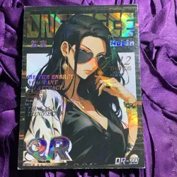 Nico Robin ONE PIECE QR Cover Goddess Story ACG Anime Holo Girl Card Street - Image 1