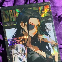 Nico Robin ONE PIECE QR Cover Goddess Story ACG Anime Holo Girl Card Street - Image 5