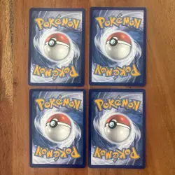 (4) Pokemon TCG Paradox Rift Hoopa EX Double Rare Card 098/182 NM Condition - Image 2