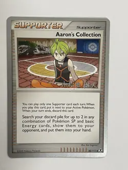 Pokemon Card Rising Rivals 2009 - Aaron's Collection 88/111 WC 2010 - Image 1