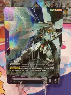 Gundam X LR - GD02-053 - Dual Impact Gundam TCG Card Game - Image 1