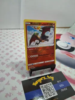 Radiant Charizard 020/159 Near Mint NM - Crown Zenith - Pokemon TCG Card - Image 2