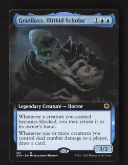 Grazilaxx, Illithid Scholar (Extended Art) - Adventures in the Forgotten - Image 1