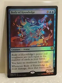 Body of Knowledge | FOIL | RARE | Commander Legends | MINT - Image 1