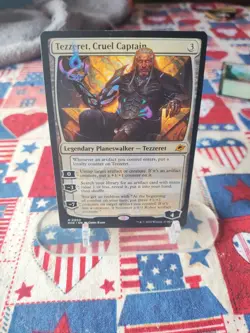 MTG Tezzeret, Cruel Captain Edge of Eternities Regular. NM/M Fresh Pull - Image 1