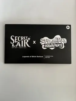 Legends of Bikini Bottom SpongeBob MTG Secret Lair Sealed (Rainbow Foil) - Image 1