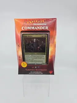 Magic The Gathering 2017 Commander Edgar Markov Vampiric Bloodlust H/M - Image 1