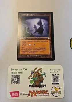 MISCUT MISPRINT Arcane Sanctum (Retro Frame) Brothers' War Magic MTG Misprint - Image 1