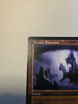 MISCUT MISPRINT Arcane Sanctum (Retro Frame) Brothers' War Magic MTG Misprint - Image 2
