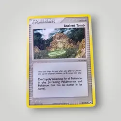 2004 Pokemon Non Holo Ancient Tomb 87/101 ex Hidden Legends - Image 1