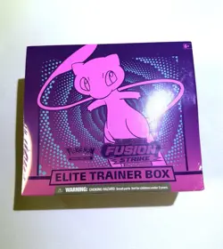 Pokemon TCG: Sword & Shield Fusion Strike ETB Elite Trainer Box Sealed - Image 1