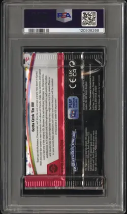 2023 POKEMON INT'L SCARLET & VIOLET 151 FOIL PACK FOIL PACK PSA 8 - Image 2