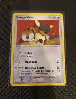 Kangaskhan 6/112 Holo Rare Ex Fire Red & Leaf Green Pokemon Card 2004 - Image 1