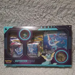 Pokemon TCG Vaporeon VMax Premium Collection - Image 1