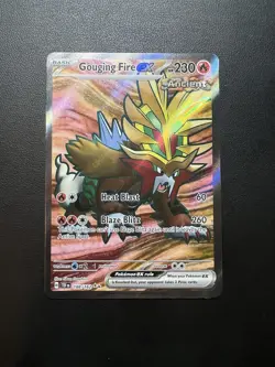 Gouging Fire ex - 188/162 - Temporal Forces - Pokemon TCG - NM - Full Art - HOLO - Image 1