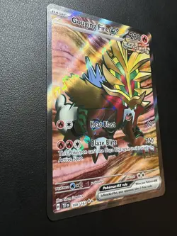Gouging Fire ex - 188/162 - Temporal Forces - Pokemon TCG - NM - Full Art - HOLO - Image 3