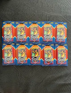 Pokemon 2023 Mystery Pack lot of 10 (Chase packs seeded 1:5) - Image 1