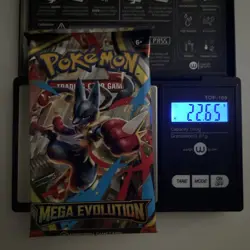 (VERY HEAVY) 22.65g Pokemon TCG Mega Evolution Booster Pack (SEALED)✅ - Image 1