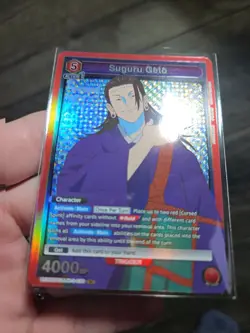 Union Arena TCG Jujutsu Kaisen Suguru Geto EX04BT/JJK-3-039SR PACK FRESH HOLO - Image 1