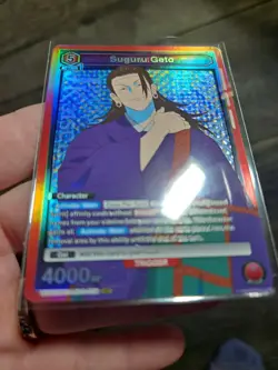 Union Arena TCG Jujutsu Kaisen Suguru Geto EX04BT/JJK-3-039SR PACK FRESH HOLO - Image 2