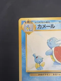 Pokemon Vintage Japanese Southern Islands Wartortle Rare Promo - Image 3