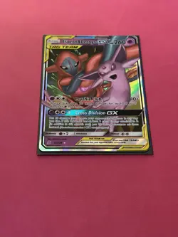 Pokemon - Espeon & Deoxys GX 72/236 Unified Minds 2019 Holo Full Art Rare NM - Image 2