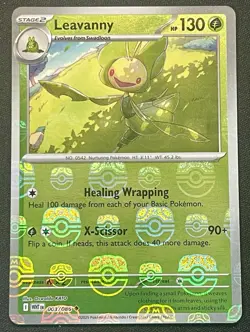 Leavanny (Master Ball Pattern) 003/086 SV: White Flare Holo Pokemon TCG - Image 1