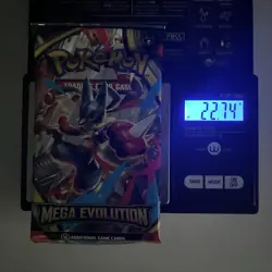 (HEAVY) 22.74g Pokemon TCG Mega Evolution Booster Pack (SEALED)✅ - Image 1