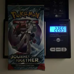 (VERY HEAVY) 22.65g Pokemon TCG Journey Together Booster Pack (SEALED)✅✅ - Image 1