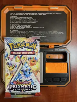 22.90g🔥 HEAVY 🔥 Pokemon TCG Prismatic Evolution Booster Pack!!!✅ #9 - Image 1
