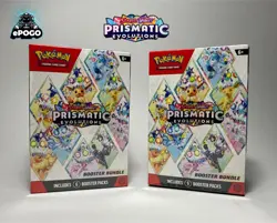 NEW! Prismatic Evolutions Booster Bundle Lot Of 2 Pokemon TCG: SV SHIPPED TODAY! - Image 1