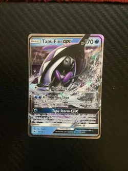 Tapu Fini GX 39/147 Ultra Rare Holo Pokemon 2017 Burning Shadows - NM - Image 1