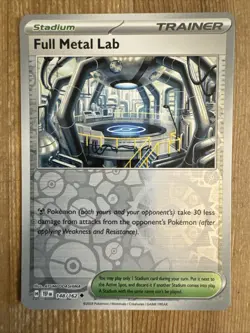 Pokemon TCG Full Metal Lab Scarlet & Violet-Temporal Forces 148/162 Reverse Holo - Image 1