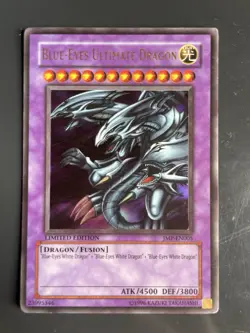 Blue-Eyes Ultimate Dragon (Secret) JMP-EN005 Shonen Jump Magazine Promos Limited - Image 1