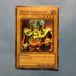 Yu-Gi-Oh! Celtic Guardian - LOB-007 - 1st Edition - Super Rare Asian English NM - Image 1