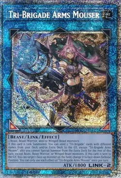 Yugioh! Tri-Brigade Arms Mouser - DOOD-EN051 - Starlight Rare - 1st Edition Near - Image 1