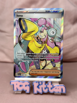 Iono - 254/193 - Full Art Trainer - Paldea Evolved - Pokemon - TCGKITTEN - Image 1
