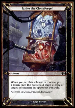 MTG Oversize Cards Ignite the Cloneforge! #19 NM - Exact Card Shown - Image 1