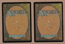 MTG - 2X Forest (347) Foil X2 - Invasion - Land VF/EX - Foil 2 Cards - Image 2