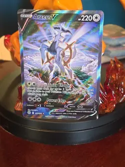 Pokemon TCG Arceus v Alternate Art Holo Ultra Rare Card 166/172 Brilliant Stars - Image 1