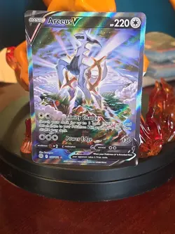 Pokemon TCG Arceus v Alternate Art Holo Ultra Rare Card 166/172 Brilliant Stars - Image 2