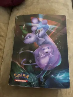 Mini Album POKEMON 1 Pocket-30 Pages With 200 + Pokemon Trading Cards W Holos - Image 1